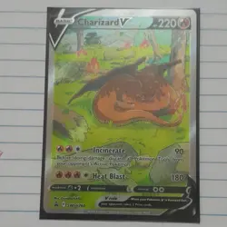 Pokemon Charizard V SWSH260 Full Art Promo Holo Sword & Shield Single Card - Image 1