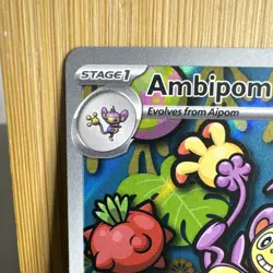 Pokemon - Ambipom - 107/094 - ME02: Phantasmal Flames - Holo - Illustration R NM - Image 3