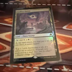 1x - Godless Shrine - FOIL #254 - Edge of Eternities - NM MTG - Image 1