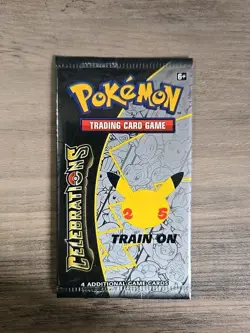 Pokemon TCG 25th Anniversary Celebrations Booster Pack New/Sealed - Image 1