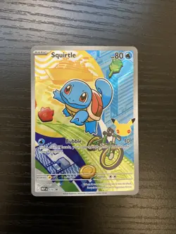 Squirtle 039 First Partner Illustration Collection Promo Pokemon English NM MEP - Image 1