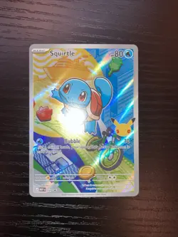 Squirtle 039 First Partner Illustration Collection Promo Pokemon English NM MEP - Image 2