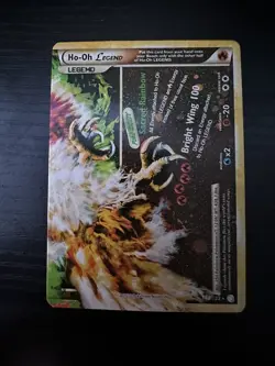Ho-Oh Legend Bottom HGSS 112/123 Rare Holo 2010 Pokemon TCG - Image 1