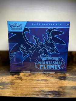Pokemon Mega Evolution Phantasmal Flames Elite Trainer Box ETB BRAND NEW Sealed - Image 1