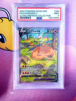 PSA 9 | Charizard V Black Star Promo SWSH260 2022 | Pokemon TCG - Image 1