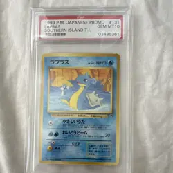 Pokemon Lapras Southern Island Japanese Promo Regular PSA 10 #131 1999 - Image 1