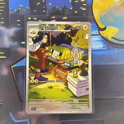 Charjabug Temporal Forces 169/162 Rare Pokemon Illustration NM - Image 1