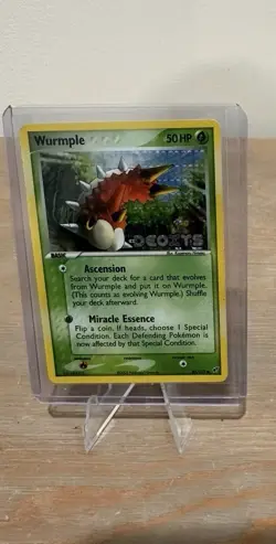 Pokemon Wurmple EX Deoxys 82/107 Reverse Holo 50HP Common Basic - Image 1