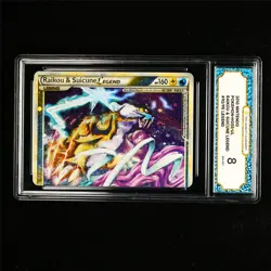 TQG 8 NM-MT 2010 Pokemon ENG Raikou&Suicune LEGEND 92/95 LEGEND - Image 2