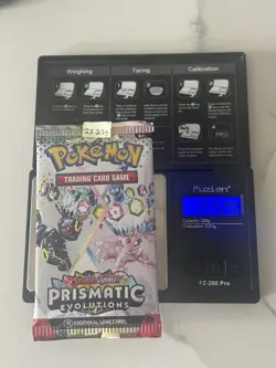HEAVY! Pokemon TCG: Prismatic Evolutions Booster Pack 22.20-22.30g ✅ - Image 3