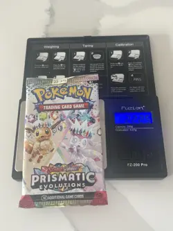 HEAVY! Pokemon TCG: Prismatic Evolutions Booster Pack 22.20-22.30g ✅ - Image 4