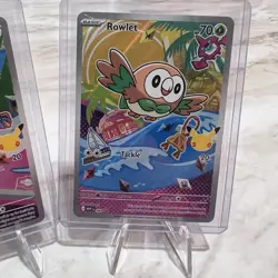 Pokemon TCG First Partner Illustration Collection Series 1 Gen 7 Alola Starters - Image 4