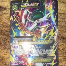 Mega Gallade EX Full Art Ultra Rare Holo 100/108 Roaring Skies Pokemon TCG - Image 1