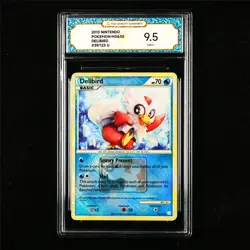 TQG 9.5 MINT+ 2010 Pokemon ENG Delibird 39/123 U - Image 1