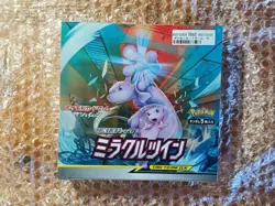 Pokemon Miracle Twin SM11 Japanese Booster Box SEALED - Mewtwo & Mew GX - JP - Image 1