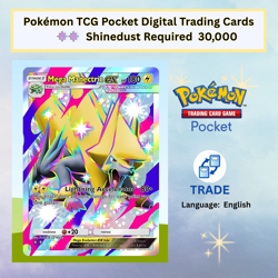 Pokemon TCG Pocket – Shiny Mega Manectric EX 2 Star - Image 1