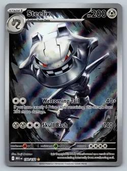 Pokemon TCG Steelix Mega Evolutions 150/132 Near Mint Condition - Image 1