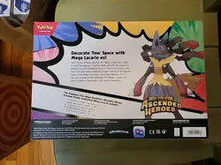 Pokemon Mega Evolution Ascended Heroes Premium Poster Box Mega Lucario English - Image 2