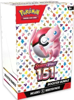 Pokemon TCG Scarlet & Violet 151 Booster Bundle Sealed New (6 packs) - Image 1