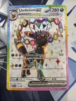 Pokemon TCG Umbreon EX 176 Black Star Promo Nm Near Mint Condition II - Image 1
