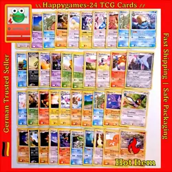 40x Pokemon Karten Vintage Sammlung gemischt div. Set TCG non Holo /T98 - Image 1