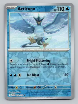 Reverse Holo Articuno 032/159 Uncommon Journey Together Pokemon - Image 1