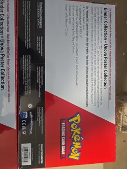 Pokemon Black Bolt and White Flare Binder + Poster Collection Sam's Club Bundles - Image 3