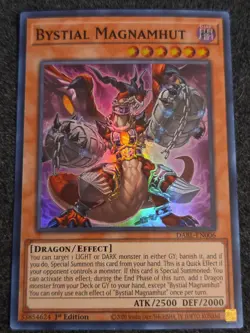 Bystial Magnamhut Super Rare Darkwing Blast DABL-EN006 LP 1st Ed - Image 1