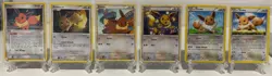 Pokemon Eevee 6 Card Lot #55/115, 63/100, 47/90, 56/95, 89/116, 80/111 LP/MP - Image 1