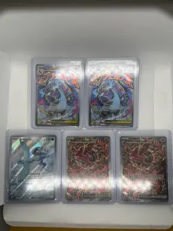 Pokemon 5 Card Lot Mega Charizard X, Articuno, Oricorio EX Holo English - Image 1