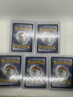 Pokemon 5 Card Lot Mega Charizard X, Articuno, Oricorio EX Holo English - Image 2