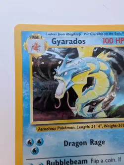 Pokemon Gyarados Base Set Unlimited Holo Rare Card 6/102 NM Near Mint - Image 3