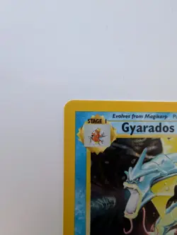 Pokemon Gyarados Base Set Unlimited Holo Rare Card 6/102 NM Near Mint - Image 5