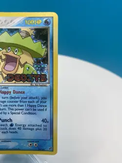 Pokemon TCG Ludicolo 19/107 EX Deoxys 2005 Reverse Holo Stamped Rare Card NM - Image 5