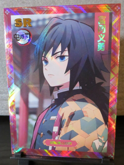 Giyu Tomioka Demon Slayer SR Rare Card Premium Collectible Holo CCG NM Yami - Image 2