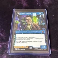 Magic The Gathering Marvel Norman Osborn Double-Faced Legendary Creature Card in - Image 1