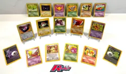 17 x TEAM ROCKET 1999 POKEMON CARDS WOTC WIZARDS OF THE COAST PACK FRESH! - Image 1