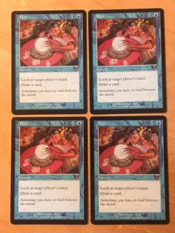 Magic the Gathering MTG 1x Peek Odyssey NM/LP - Image 1
