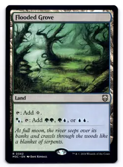 Flooded Grove NM Commander: Modern Horizons 3 0342 MTG Regular - Image 1