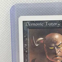 Magic the Gathering Revised Edition Demonic Tutor Sorcery LP - Image 3