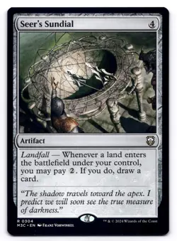 Seer's Sundial NM Commander: Modern Horizons 3 0304 MTG Regular - Image 1