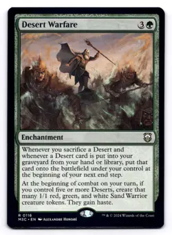 Desert Warfare NM Commander: Modern Horizons 3 0116 MTG Regular - Image 1