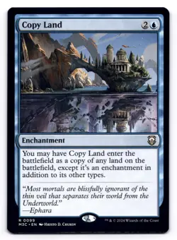 Copy Land NM Commander: Modern Horizons 3 0099 MTG Regular - Image 1