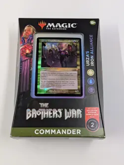Factory Sealed MTG The Brothers War URZA'S IRON ALLIANCE Commander Deck - Image 1