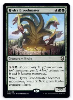 Hydra Broodmaster NM Commander: Modern Horizons 3 0233 MTG Regular - Image 1