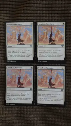 Magic: the Gathering / MtG Swords to Plowshares x4 Mixed Sets - Image 1