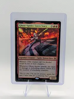 Magic The Gathering Spider-Man Ghost-Spider, Gwen Stacy #0014 Mythic Foil - Image 1
