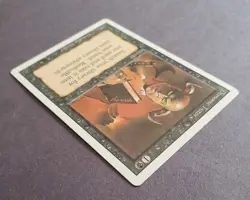MTG Magic the Gathering Revised Edition Demonic Tutor LP Light Play condition - Image 4