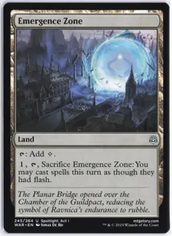 Emergence Zone War of the Spark #245 MTG NM / M Regular - Image 1