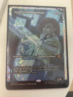 April O'Neil Hacktivist (0282) (Fracture Foil ) Teenage Mutant Ninja Turtles - Image 1